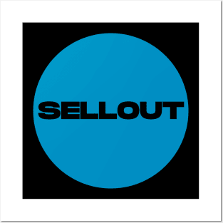 Sellout Circle (Cyan) Posters and Art